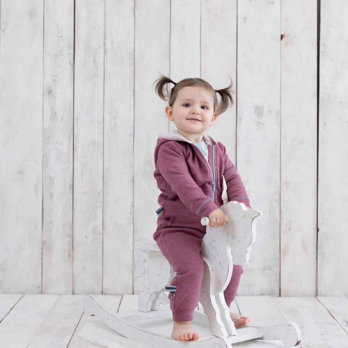 OrganicEra Organic Baby Hooded Jacket, Bordeaux