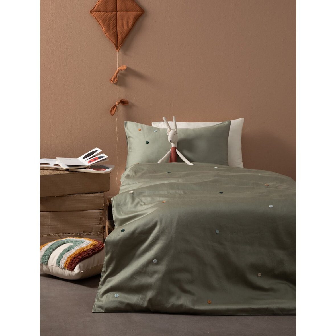 CAMILLA duvet cover / Green