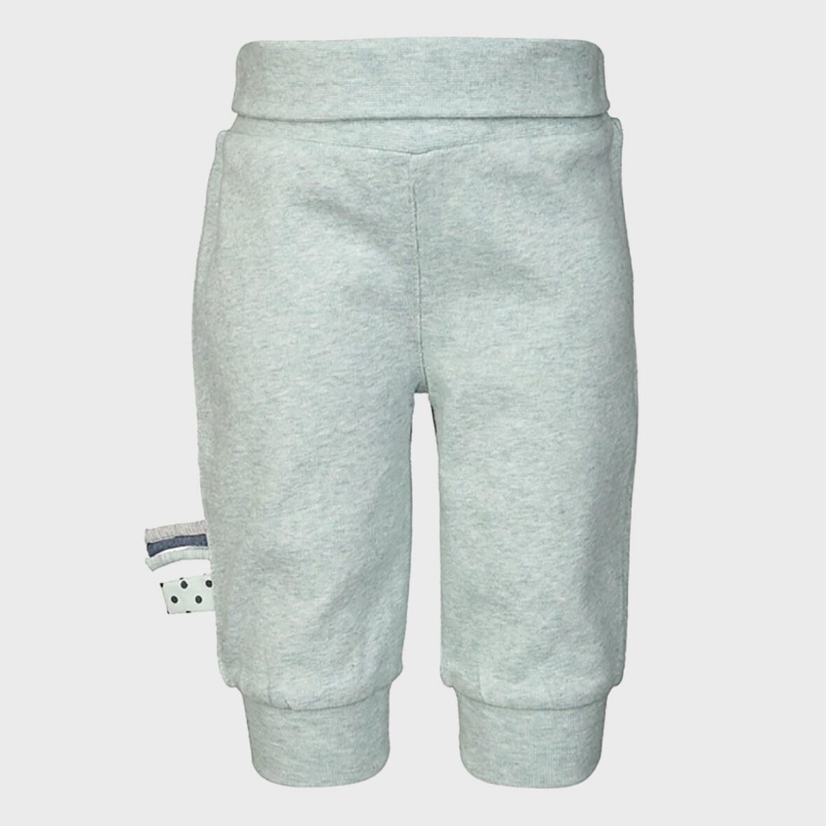 OrganicEra Organic Baby Pants with Elastic Band, Aqua
